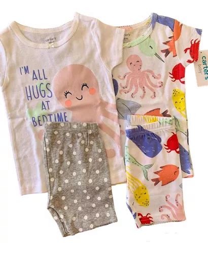 Kit Pijama Carters Pe As Calor Menina M Parcelamento Sem Juros