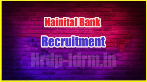 Nainital Bank Recruitment 2024 Clerk MT Notification Apply Online