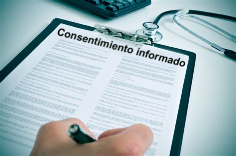 Consentimiento Informado Objetivos Recomendaciones Y Requisitos