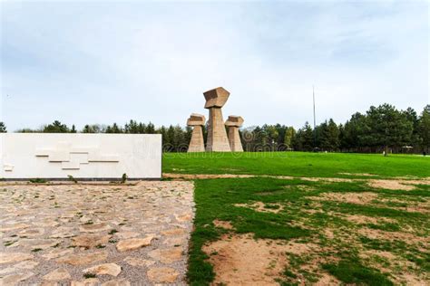 Bubanj Memorial Park in Nis, Serbia Editorial Stock Photo - Image of ...