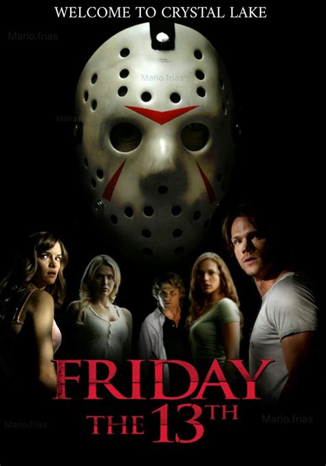 Friday The 13th Horror Movie Slasher Remake Fan Made Edit Carteles De