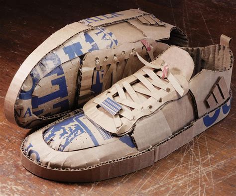 How To Make A Cardboard Shoe Advanced Version 8 Steps With