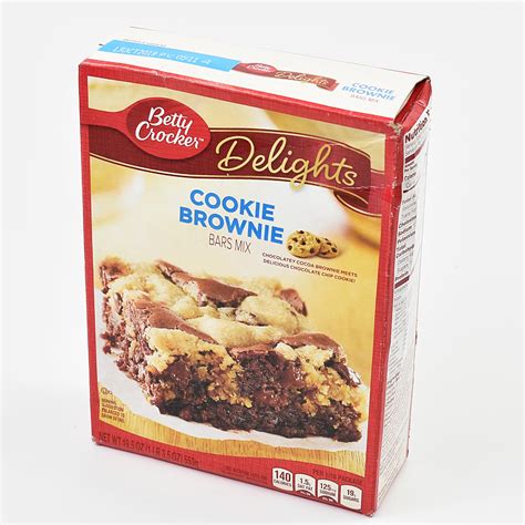 Betty Crocker Cookie Brownie Bars Mix 195oz 553g Hummingbird Hut Online