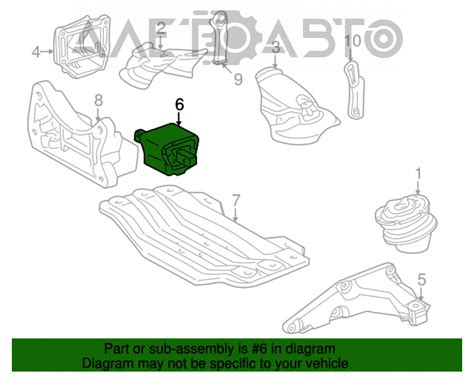 Подушка акпп Mercedes W211 E550 rwd 212-240-04-18 артикул 445692 ...
