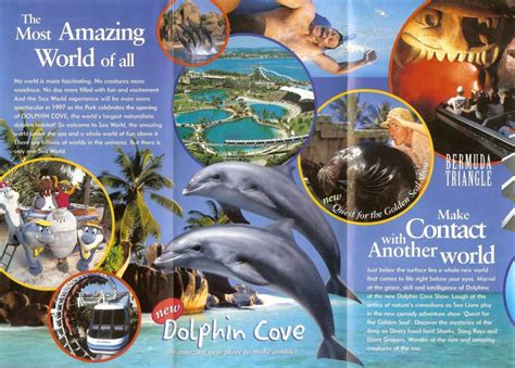 Sea World Australia 1997 Park Brochure