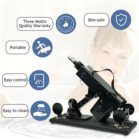 Automatic Telescopic Sex Machine Gun Vibrator Thrusting Dildo Women Men Sex Toys EBay UK