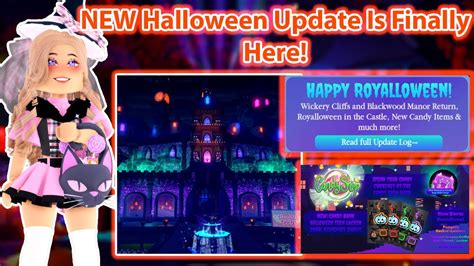 New Halloween Update Is Finally Here Royale High Royalloween Update Youtube