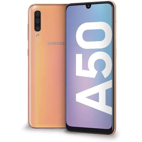 Samsung Galaxy A50 128GB Coral Buen Estado Repuestos Fuentes