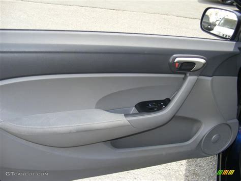 2007 Honda Civic LX Coupe Gray Door Panel Photo 48426061 GTCarLot