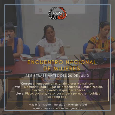 Convocatoria Al Primer Encuentro Nacional De Mujeres Congreso