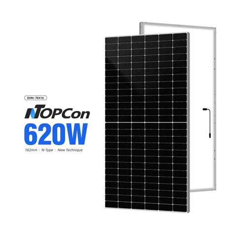 Dah Topcon 182mm 600W 605W 610W 615W 620W Half Cell Solar Panels