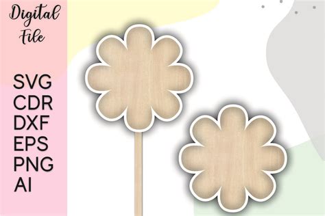 Blank Shape Cake Topper Svg Graphic By Dianalovesdesign Creative Fabrica