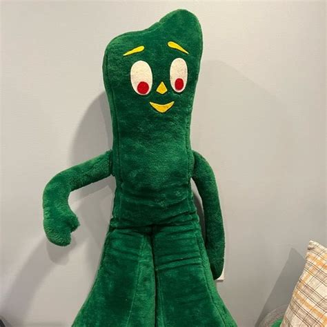 42” Vintage Gumby Plush 1989 Vintage Plush Novelty