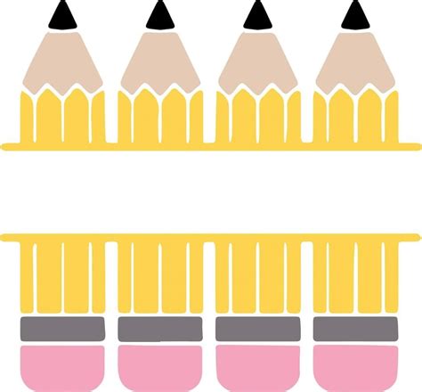 Colorful Pencils For Teacher Resources