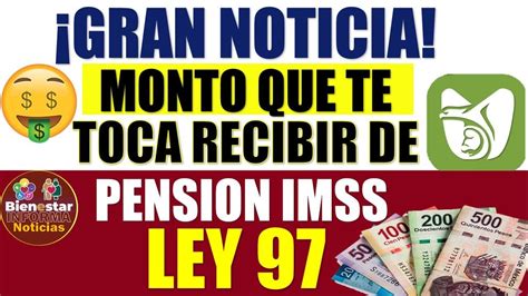 TREMENDA NOTICIAEntérate del monto que les toca recibir pensionados