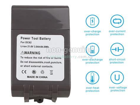 Battery For Dyson V Absolute Replacement Dyson V Absolute Battery For