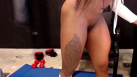 Watch Thighs Muscle Camgirl Fitness Porn SpankBang