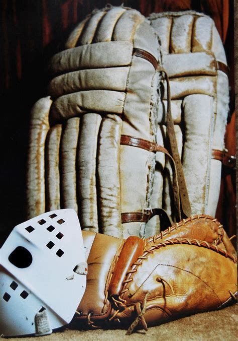 Vintage Goalie Equipment Photograph By Laurie Minor Fine Art America