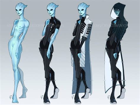 Asari Adopt By Osayatta On Deviantart Link In The Comments R Liara