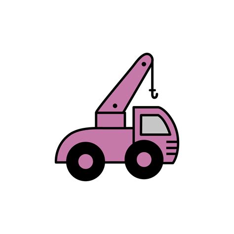 Excavation Construction Vehicle Illustration Isolated On Png