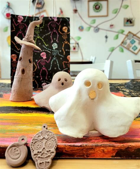 Make Clay Ghosts At We Art Fun Germantown Md Patch