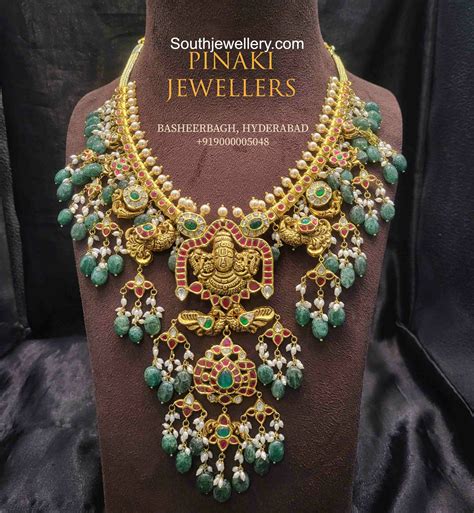 Balaji Guttapusalu Necklace Indian Jewellery Designs