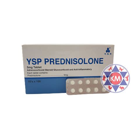 Prednisolone Tabs 1000s Km Vet Pharm Sdn Bhd