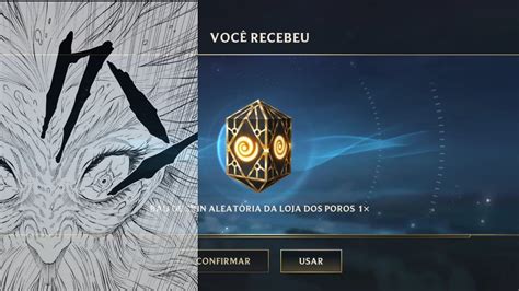 Abrindo baú de skin aleatória poro 6 LOL Wild Rift YouTube