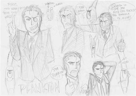 Human Plankton Sketch by Radculas on DeviantArt