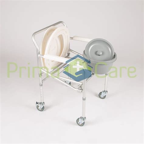 Commode With Wheels Folding Mobility Aids Hospital Beds