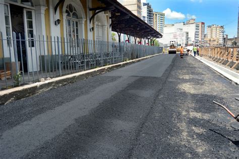 Pátio De Manobras Prefeitura Começa A Asfaltar Nova Avenida De Barra