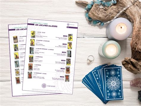 Gratuit Les Fiches Mots Cl S Du Tarot Par E Mail Vivre Intuitif