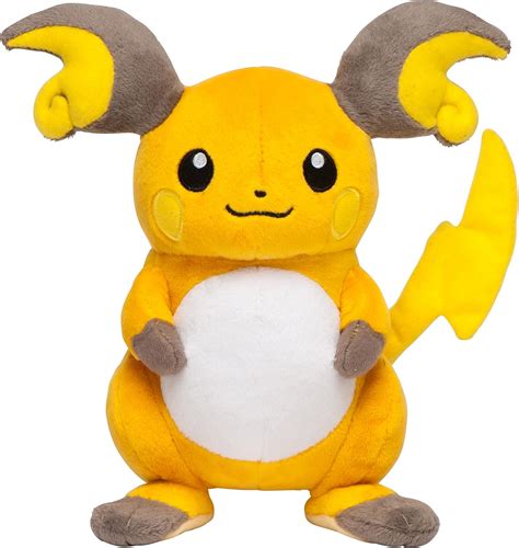 Pokemon Center Plush Kanahei Lying down Raichu Pikachu Pichu 0613 M ...