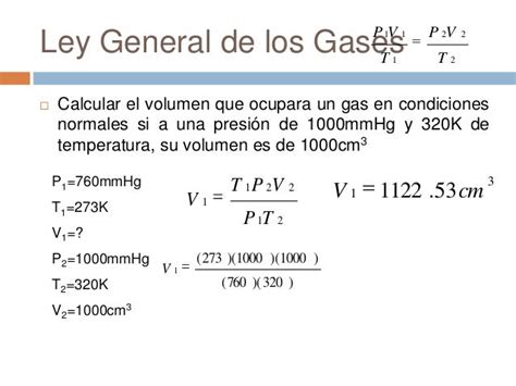 Ejercicios Leyes De Gases