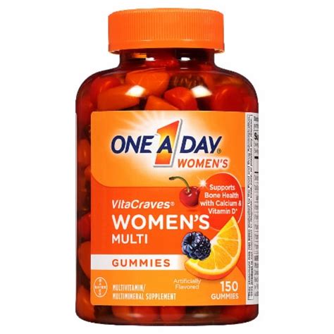 One A Day Women S Vitacraves Multivitamin Gummies 150 Ct Kroger