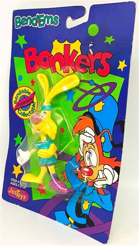 1990s Just Toys Bonkers Fall Apart Rabbit Bend Ems Animated Series