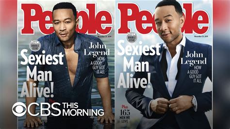 John Legend Named 2019 Sexiest Man Alive By People Youtube