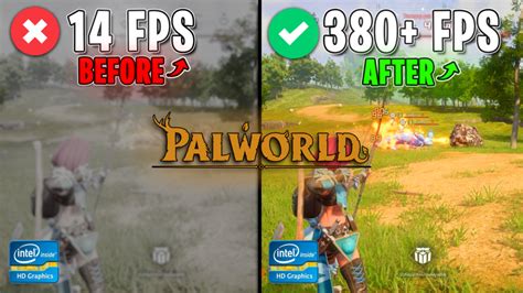 Boost Fps Fix Lag Fps Drops In Palworld In Best Settings For