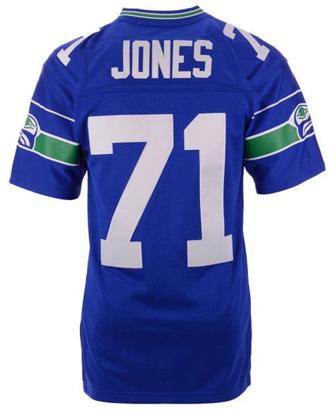 Mitchell & Ness Synthetic Walter Jones Seattle Seahawks Replica ...