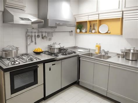 Premium Ai Image Big Space In Cooking Room Generative Ai