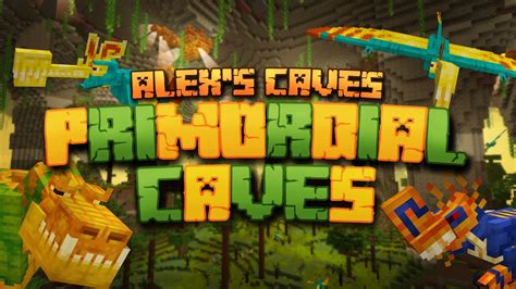 Primordial Caves Alexs Caves Mod Review En Español Forge Youtube