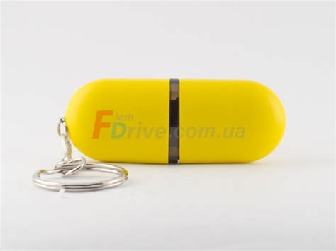 Желтая флешка | Флешки c логотипом, печать на флешках | Flash Drive