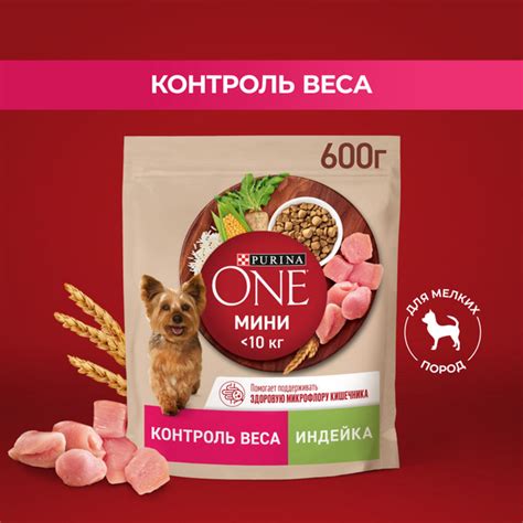 Сухой корм для собак Purina ONE МИНИ для мелких и карликовых пород при ...