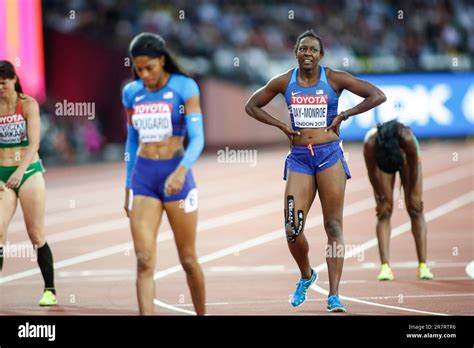 Sharon Day Monroe Participating In The Heptathlon At The World