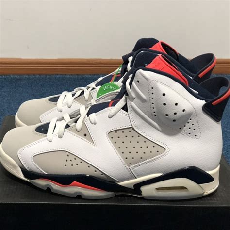 鼎及 Air Jordan 6 Tinker Aj6 手稿 白蓝红外线男子篮球鞋