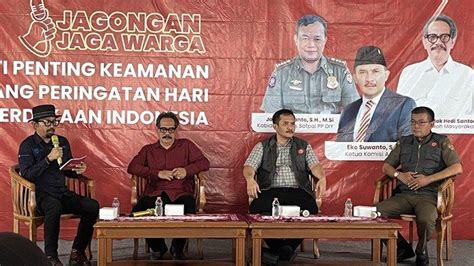 Jelang Hut Kemerdekaan Ri Jaga Warga Berperan Bangkitkan Semangat