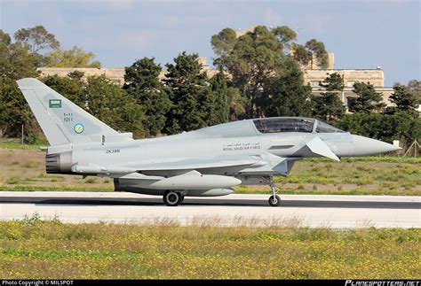 Zk388 Royal Saudi Air Force Eurofighter Ef 2000 Typhoon F2 Photo By