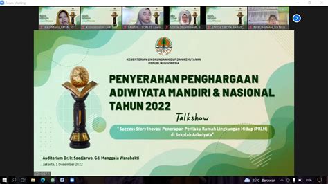 Tiga Madrasah Di Sumbar Terima Penghargaan Adiwiyata Nasional Website