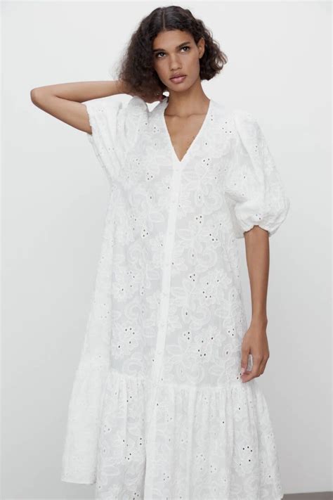 Zara Tiene Los Vestidos Blancos M S Bonitos De La Temporada Que Nos