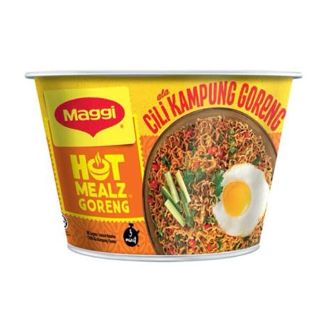 MAGGI HOT CUP MAGGIE HOT MEALZ ALA CILI KAMPUNG GORENG Shopee Malaysia